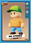 stumble guys eredeti kártya mr. stumble